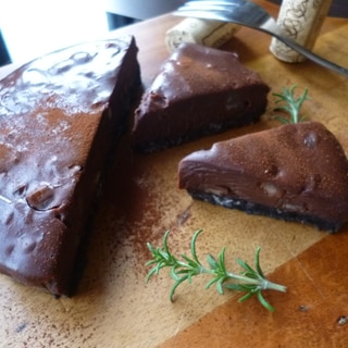焼かないチョコレートケーキ(小さな食べきりサイズ)